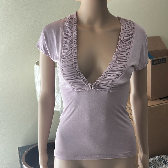 Roberto Cavalli Lilac Purple Top S - Picture 2 of 5